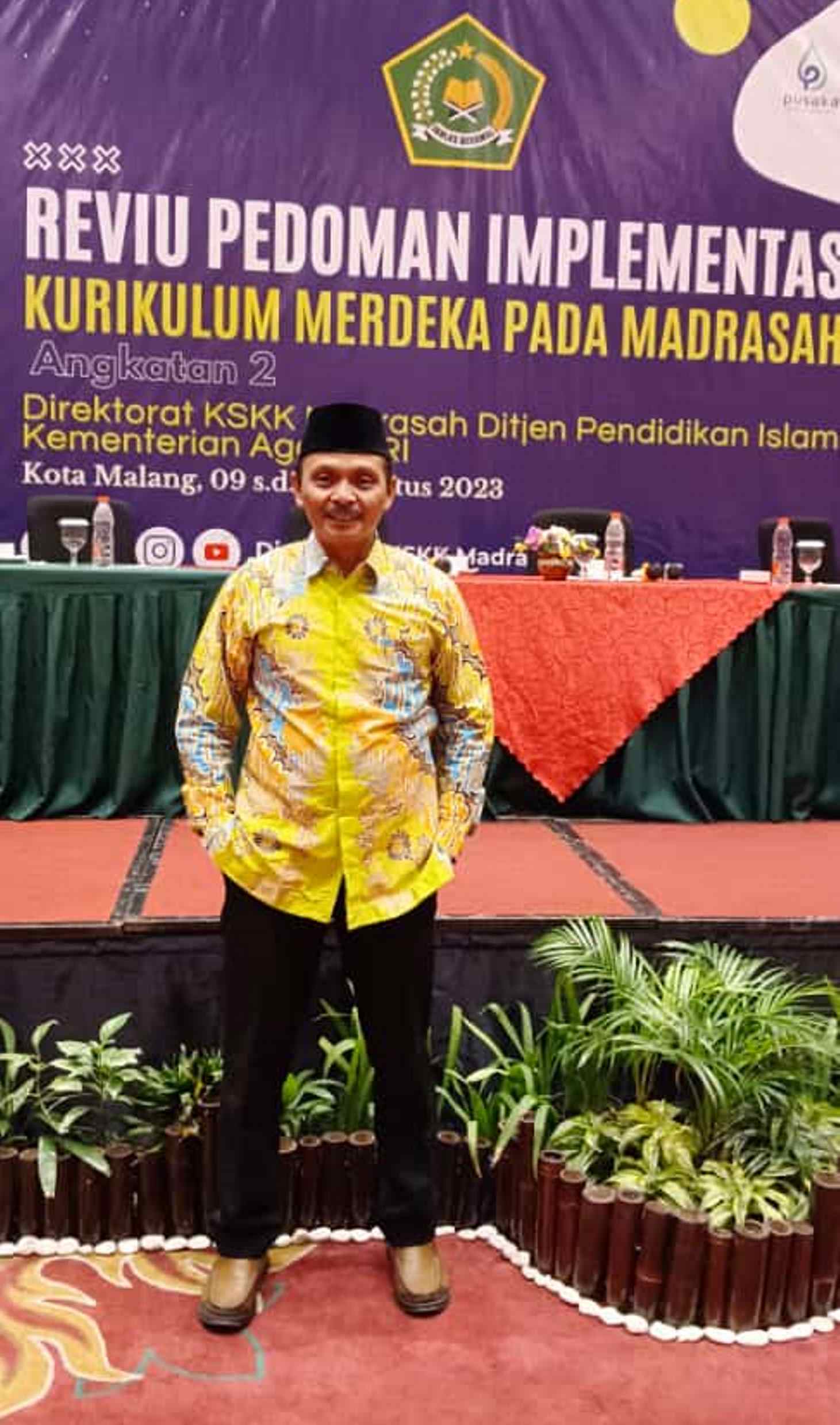 Kepala Man Kulon Progo Wakili Madrasah Diy Dalam Kegiatan Reviu