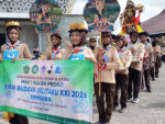 MANSAKU Meriahkan Kirab Budaya JELITAKU, Usung Maskot Gatotkaca