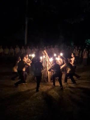 Api kita sudah menyala #scoutmansaku  #kemahbakti2025  #man1kulonprogo 
